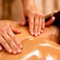 Essential oil back massage